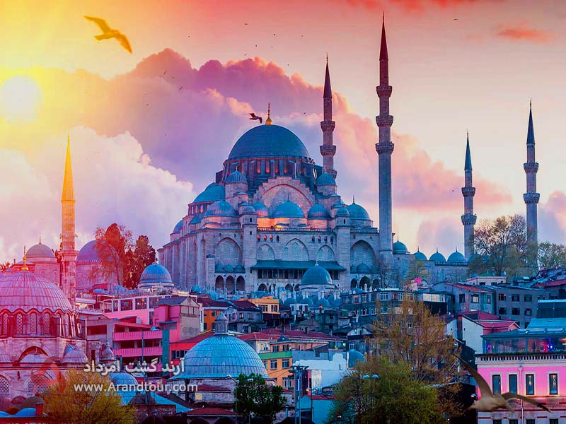 استانبول اردیبهشت 1403 با پرواز ماهان (3 شب و 4 روز)